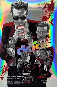 JOSHUA BUDICH 'Reservoir Dogs' (2022) Screen Print (foil)