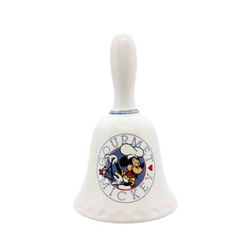 DISNEY 'Gourmet Mickey' (1988-1992) Vintage Ceramic Dinner Bell