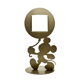 DISNEY 'Mickey with Balloon' (1990-2000) Metal Picture Frame