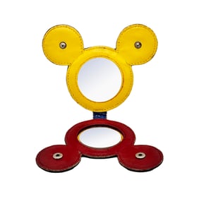 DISNEY 'Mickey Mouse' (1988-1992) Fold-Out Cosmetic Mirror