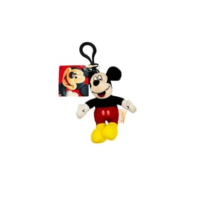 DISNEY 'Mickey Mouse' (2000-2004) Plush Keyring Figure (1)