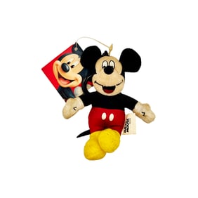 DISNEY 'Mickey Mouse' (2001-2003) Plush Keyring Figure (2)