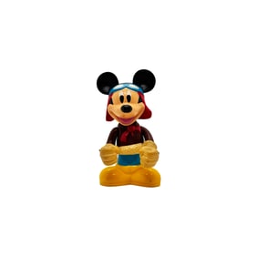 DISNEY 'Mickey Mouse' (1990-2000) Aviator Wind-Up Toy