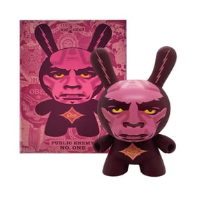 SHEPARD FAIREY x Dunny 'Public Enemy No. One' (2005) Vinyl Art Figure