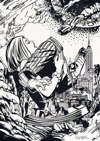 BUSTART 'Lost' (2024) Unique Hand-Signed Screen Print