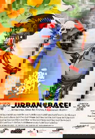 CRANIO 'Urban Art Basel' (2016) RARE Original Lithograph Poster