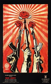 SHEPARD FAIREY 'Guns and Roses' (2006) Rare Early Gallery Show Poster
