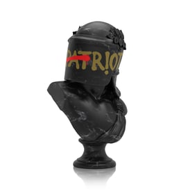 ABELL OCTOVAN 'patRIOT: The Legacy' (2020) Rare Polystone Sculpture