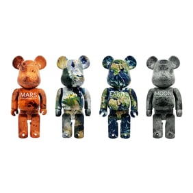 NASA x Be@rbrick 'Cosmic Planet Series' (2021) REPLICA Designer Art Figure Set