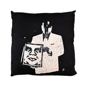 SHEPARD FAIREY 'Obey: Corporate Violence' (2009) Original Pillow w/Tag