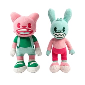 SUPERPLASTIC 'Lil Helpers: Janky + Guggimon' (2025) Designer Plush Art Figure Set