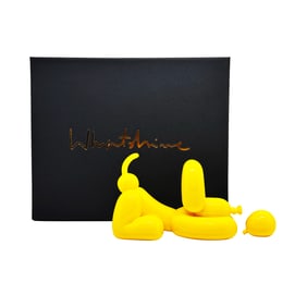 WHATSHISNAME 'Happy Balloon Dog Mini' (2025) Resin Designer Art Figure