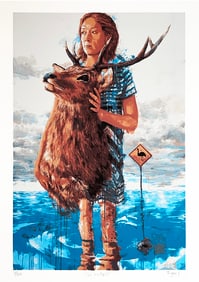 FINTAN MAGEE 'The Road Kill' (2016) Hand-Finished Serigraph Print