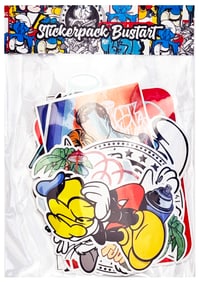 BUSTART 'StickerPack' (2023) Colorful Figural Sticker Set