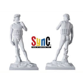 BANKSY x Brandalism 'Suicide Man' (2017) RARE Polystone Designer Art Sculpture