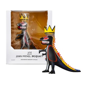 JEAN-MICHEL BASQUIAT 'VCD: Pez Dispenser' (2021) Rare Vinyl Art Figure