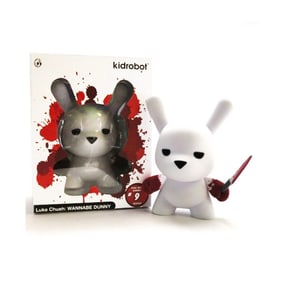 LUKE CHUEH x KidRobot 'Wannabe Dunny' (2018) Flocked Designer Vinyl Art Figure
