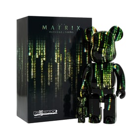 The MATRIX x Be@rbrick 'Matrix: Resurrections' (2022) Designer Vinyl Art Figure Set
