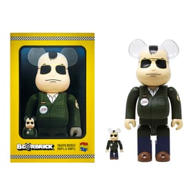 TAXI DRIVER x Be@rbrick 'Travis Bickle' (2018) Designer Art Vinyl Figure Set
