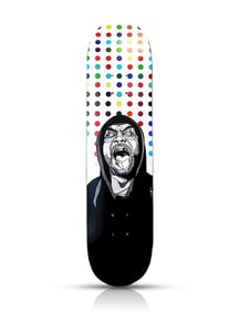 DAVID FLORES x Affirmed Artes 'Hirst' (2008) RARE Skateboard Deck