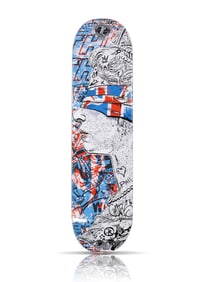 PREFAB 77 x 1xRUN 'Blind Faith' (2022) Skateboard Deck
