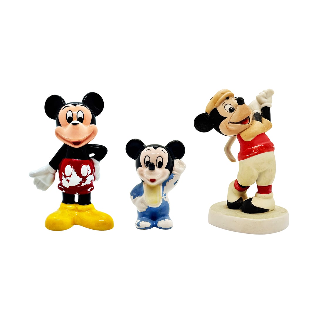 DISNEY 'Mickey Mouse' Vintage Collectible Ceramic Figurines (set of 3) (1 of 11)