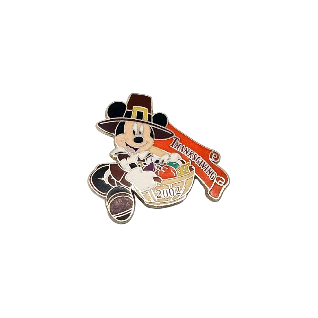 DISNEY - Collectible Park Pins - 'Mickey Mouse Thanksgiving' 2002 (1 of 3)