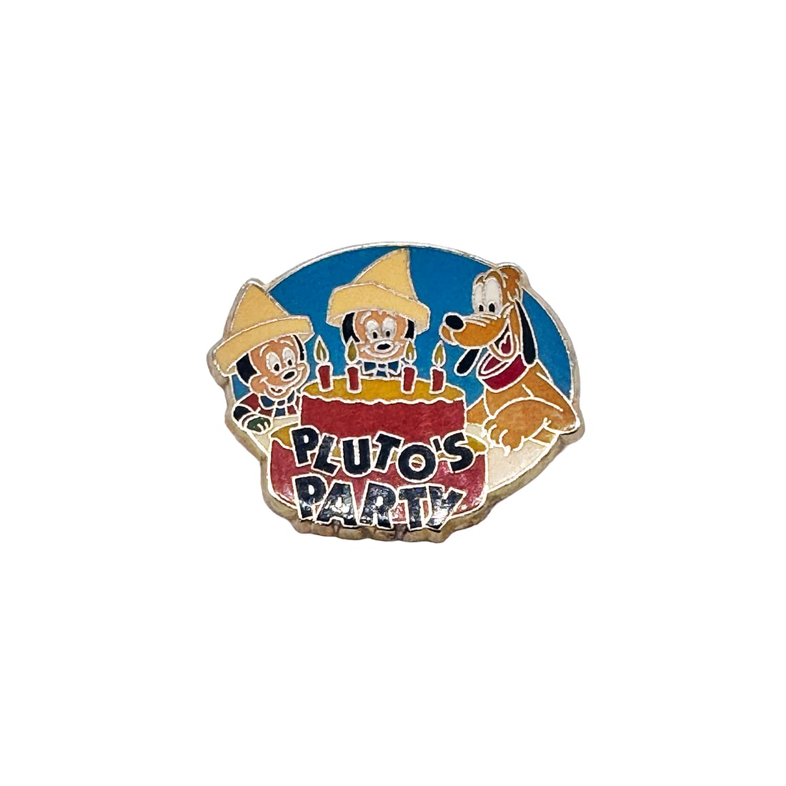 DISNEY - Collectible Park Pins - 'Pluto's Party' (1992-1998) (1 of 3)