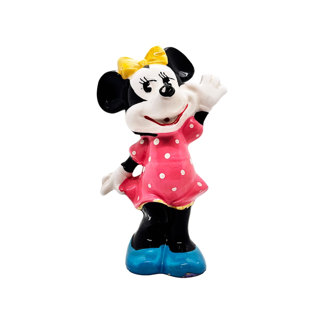 DISNEY RARE 'Minnie Mouse' (1988-1992) Vintage Ceramic Figurine (1 of 3)