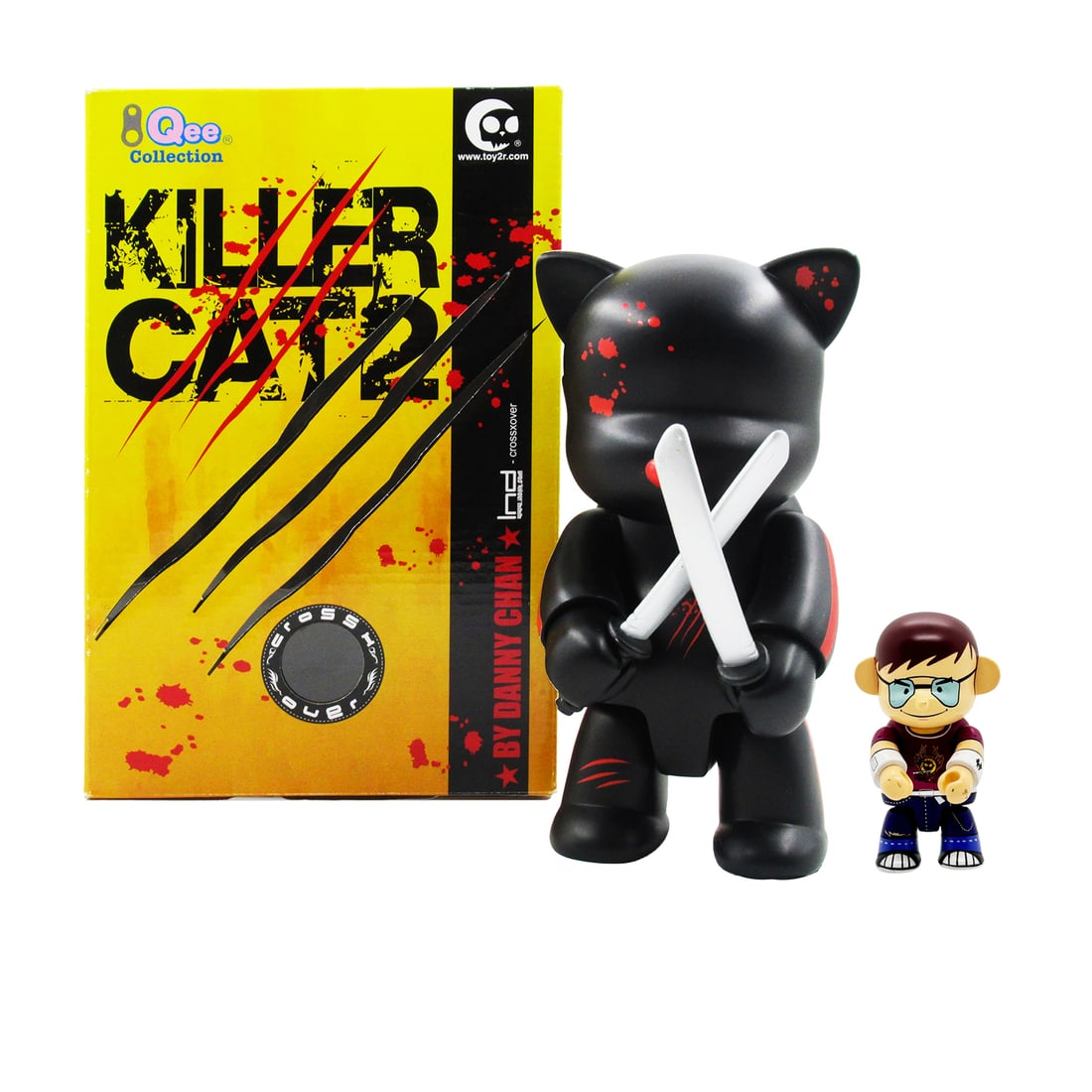 DANNY CHAN x Toy2R 'Killer Cat 2' (2006) Designer Vinyl Art Figure Set (1 of 20)