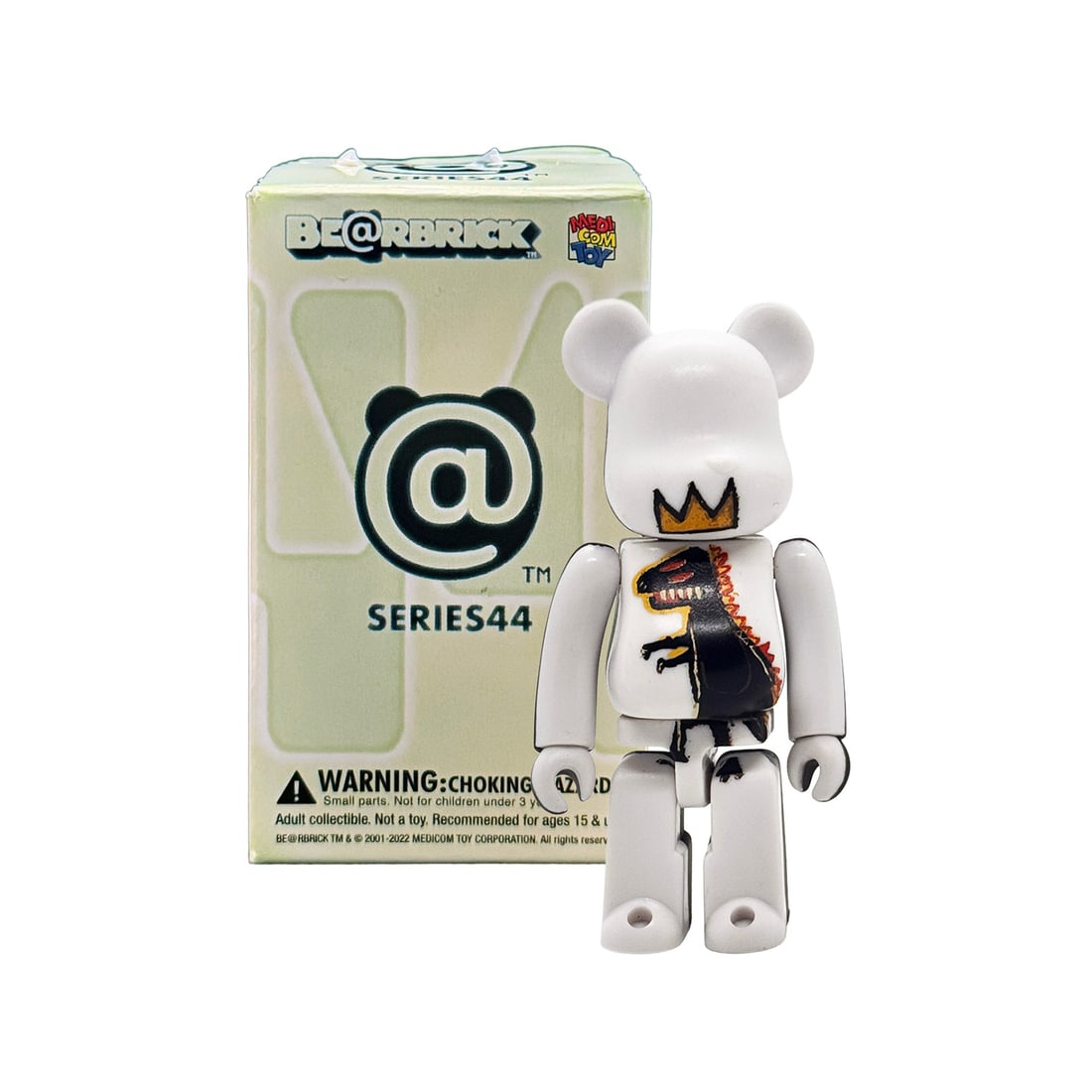 JEAN-MICHEL BASQUIAT x Be@rbrick 'Pez Dispenser' (2021) Rare 100% Designer Art Figure (1 of 11)