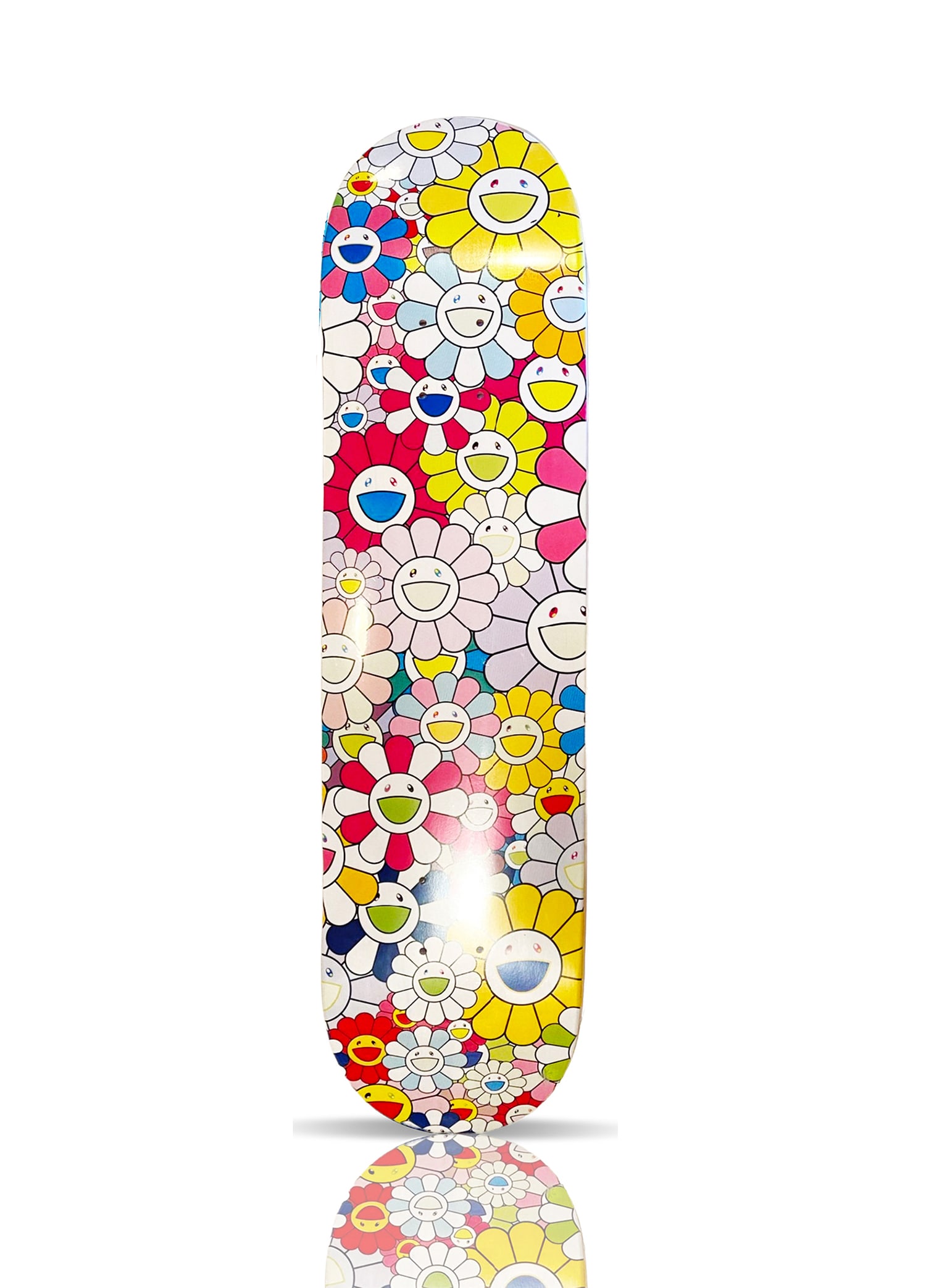 TAKASHI MURAKAMI x ComplexCon 'Flowers' (2017) Exclusive Skateboard Deck (1 of 2)