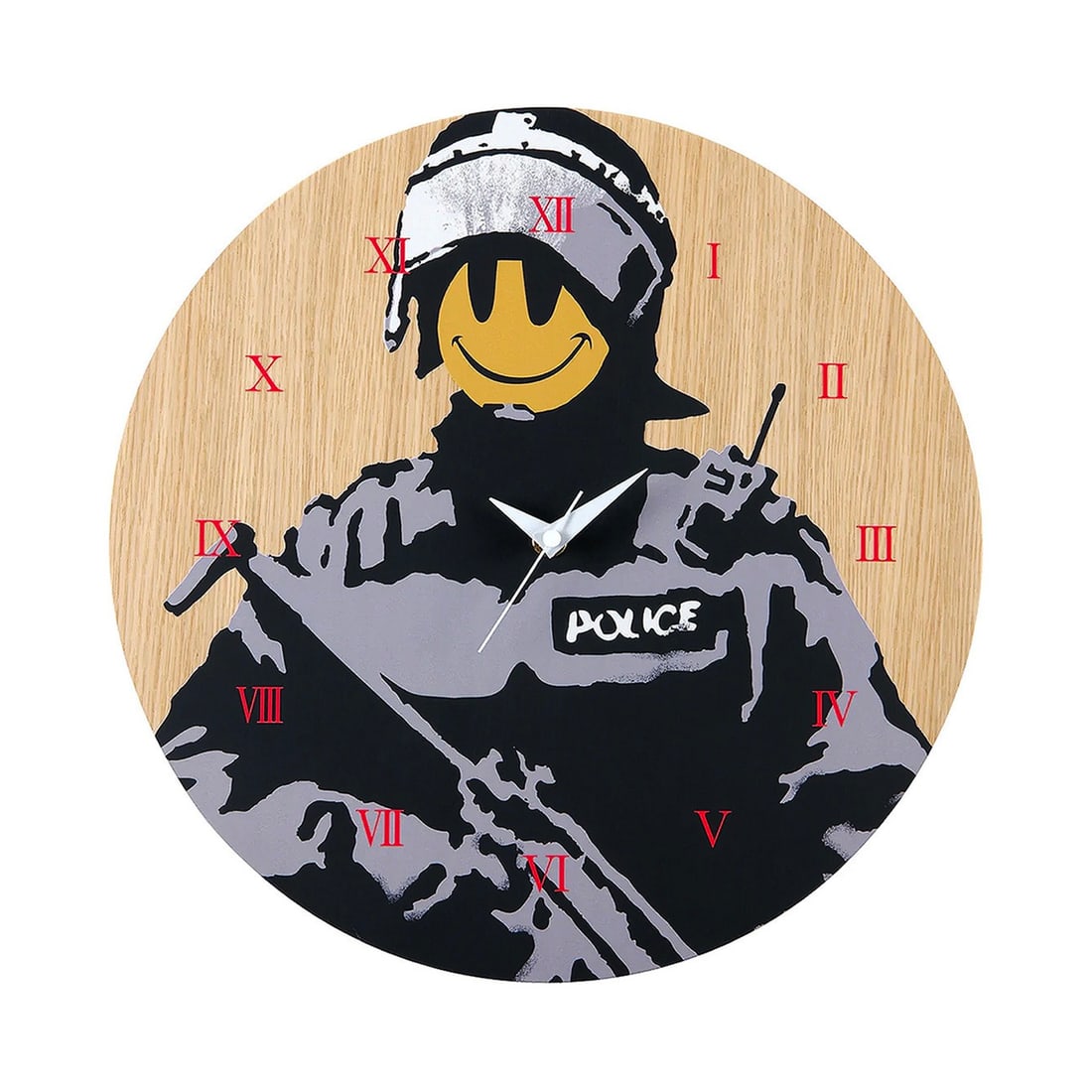 BANKSY x Brandalism 'Riot Cop' (2021) Rare Wall Clock (1 of 8)