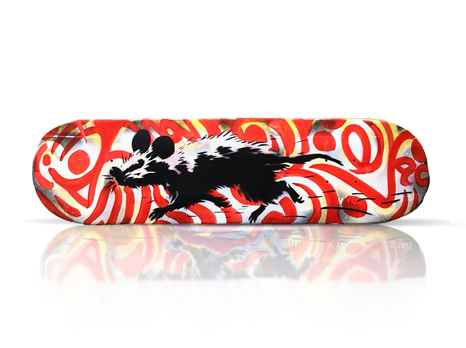 JEFF GILLETTE 'Minksy/MTA 2' (2026) Hand-Painted Skateboard Deck (1 of 3)