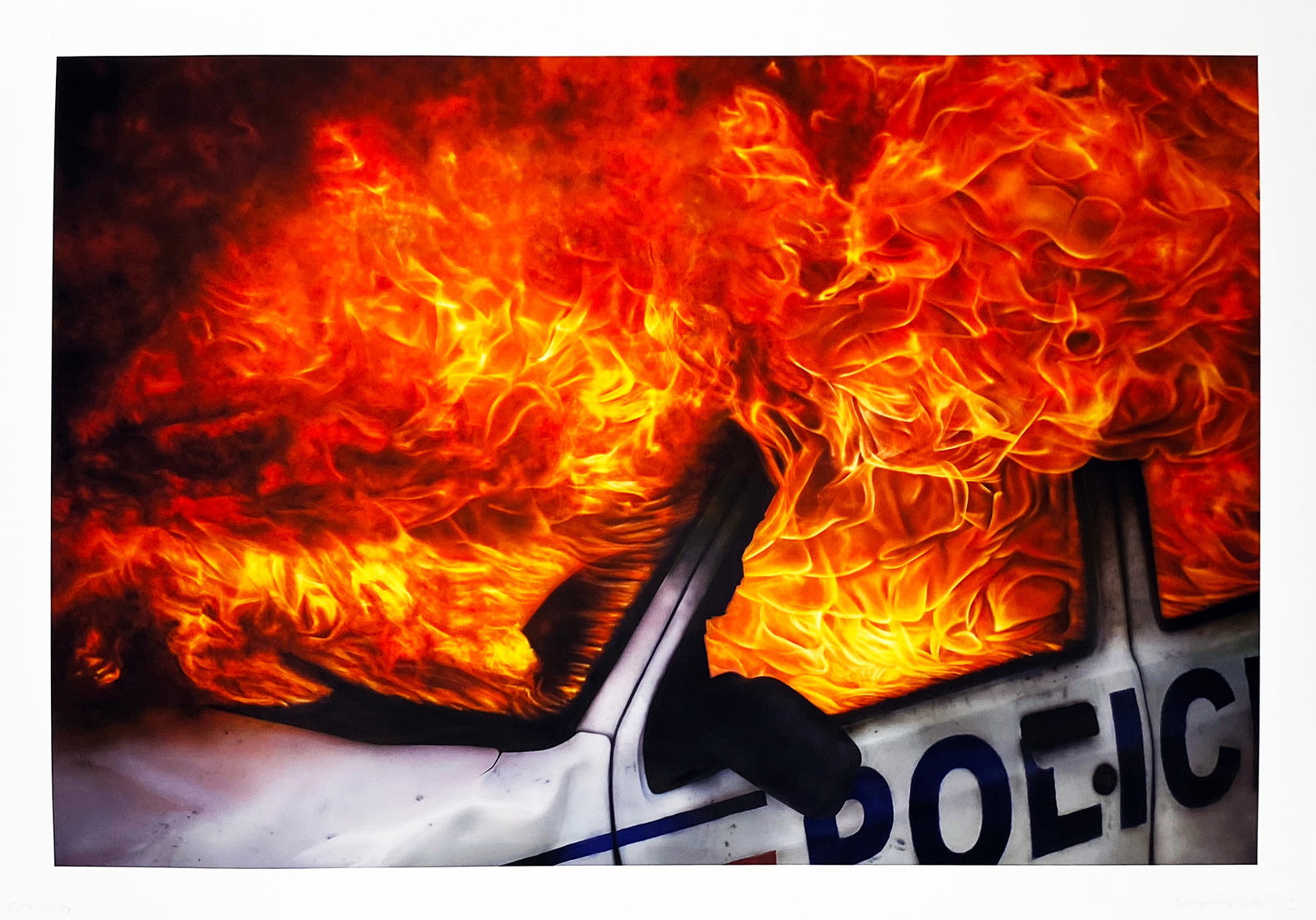 TORSO 'These Embers Burn to Ashes' (2020) Archival Pigment Print: 'These Embers Burn to Ashes' by TORSO, 2020 Amazing, photo-realistic Limited Edition print. 23.4 x 33 Inches 59.4 x 84 Centimeters Archival pigment print on 300gsm Archival Cotton Rag fine art pa