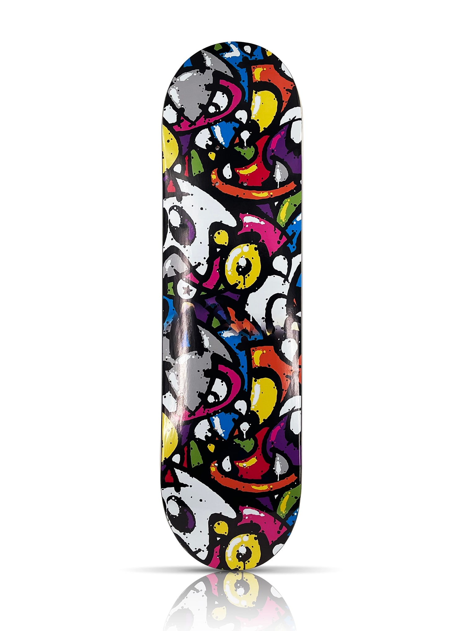 MIST x Galerie At Down 'Tango 2022' (2021) RARE Skateboard Deck: 'Tango 2022' by MIST, 2021Limited Edition Skateboard deck collab. with Galerie At Down.8.5 x 31.825 Inches21.6 x 80.8 Centimeters