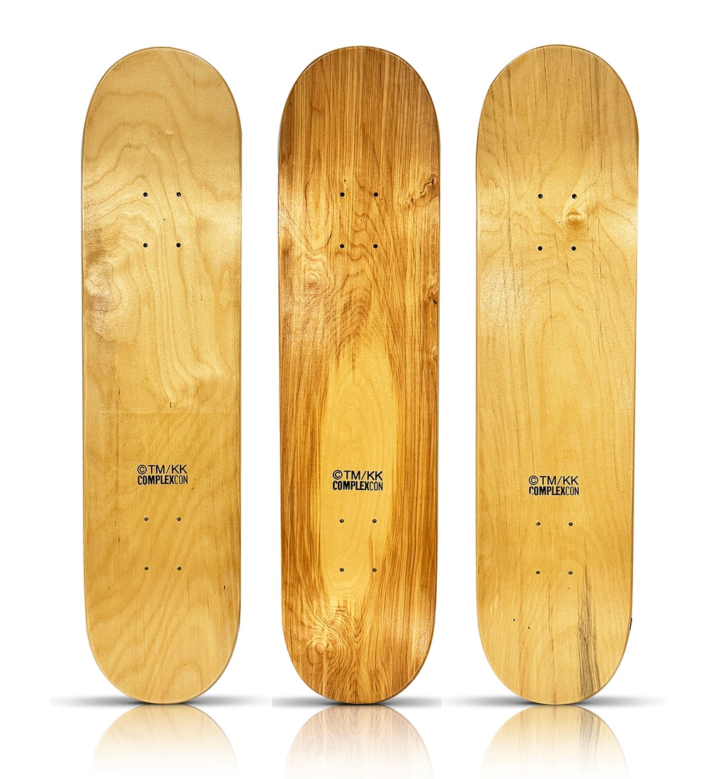 TAKASHI MURAKAMI 'Mutated' (2019) Triptych Skateboard Deck Set - 2