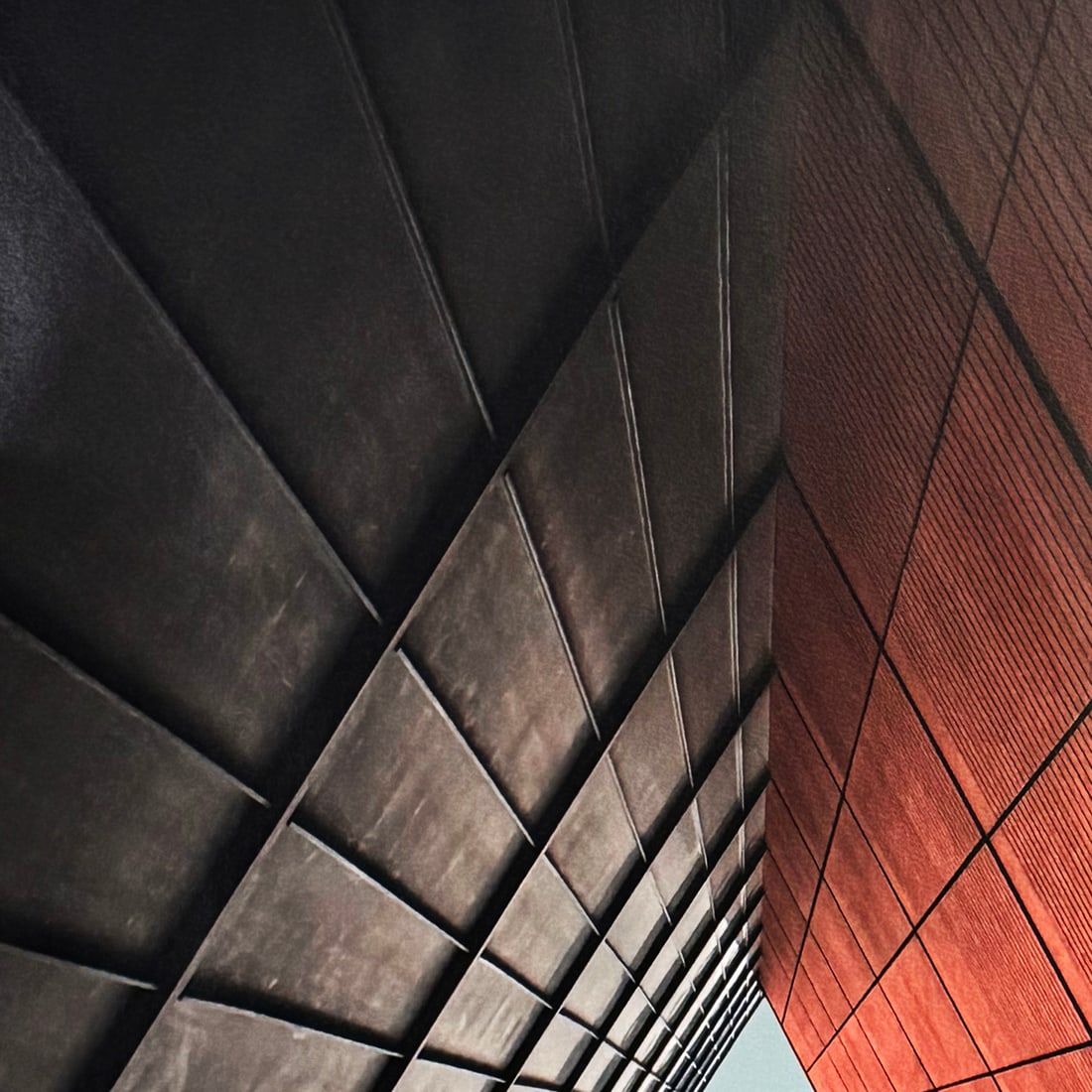 GILBERT CLAES 'The Visor' (2012) Dramatic Architectural Photo on Canvas - 4