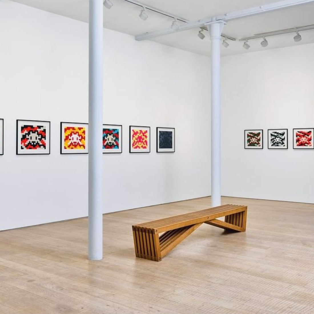 INVADER 'Camo Poster 3' (2024) Offset Lithograph Exhibit Poster - 4