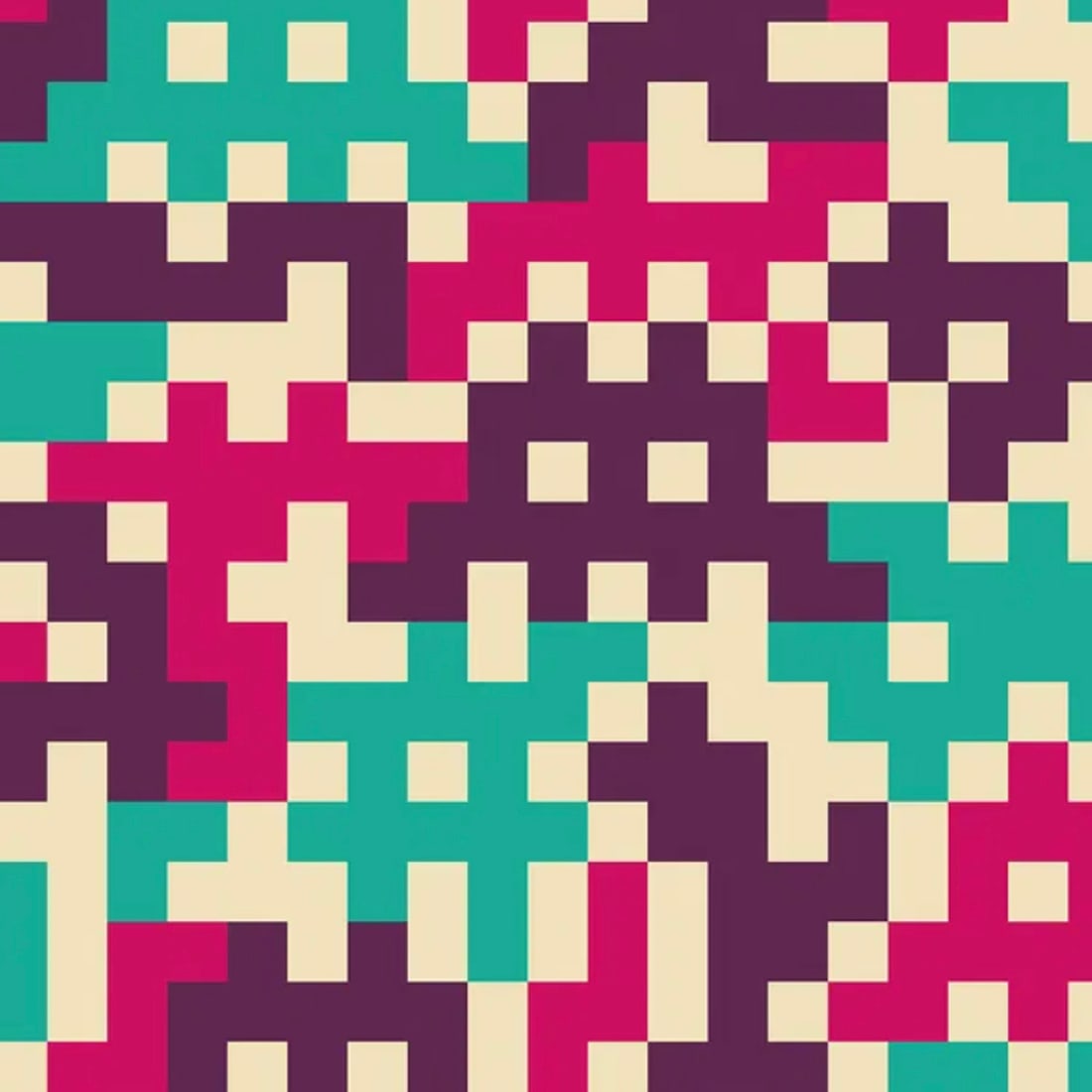 INVADER 'Camo Poster 3' (2024) Offset Lithograph Exhibit Poster - 5