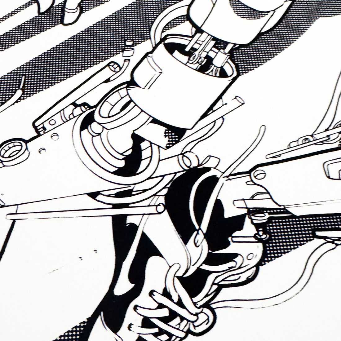 JOON THE GOON 'Imploding' (2019) Illustration Screen Print - 12