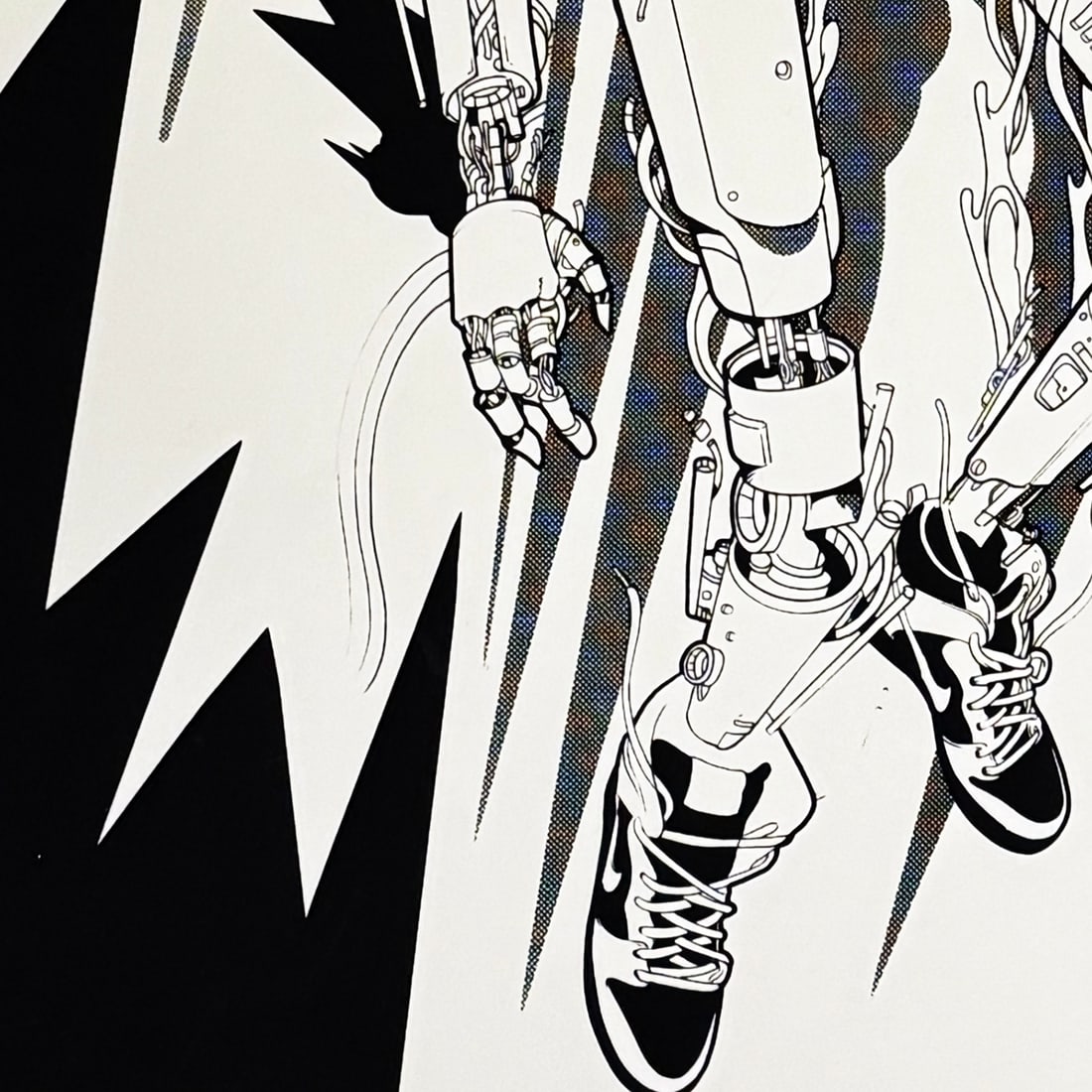 JOON THE GOON 'Imploding' (2019) Illustration Screen Print - 7