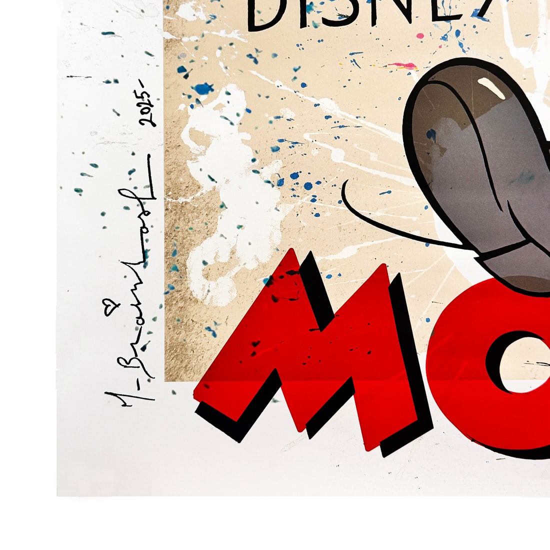 MR. BRAINWASH 'Disney: Mickey Mouse' (2025) Hand-Signed Offset Poster - 11