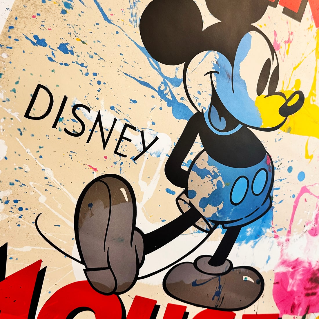 MR. BRAINWASH 'Disney: Mickey Mouse' (2025) Hand-Signed Offset Poster - 9