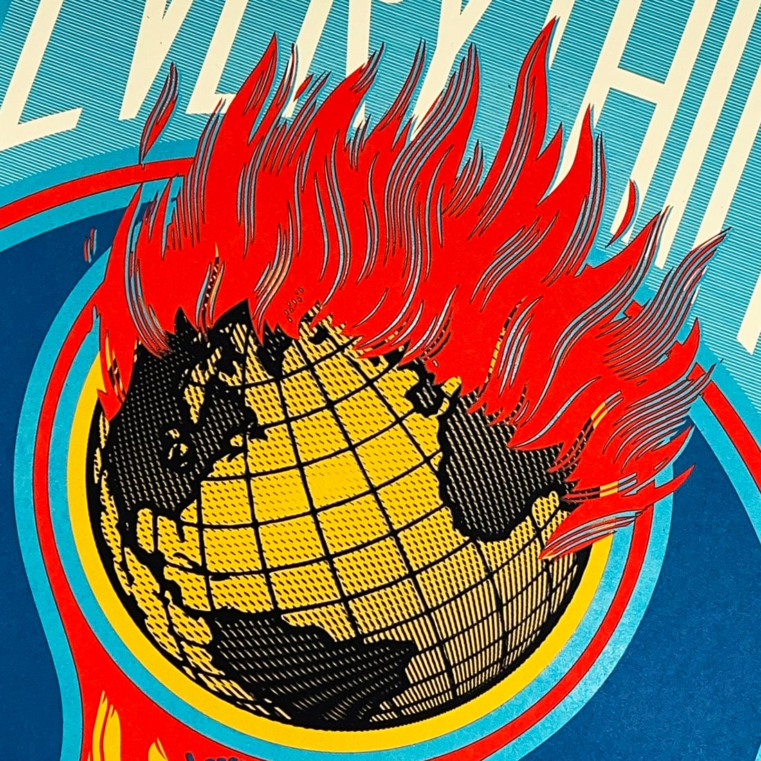 SHEPARD FAIREY 'This Changes Everything' (2015) Screen Print - 10