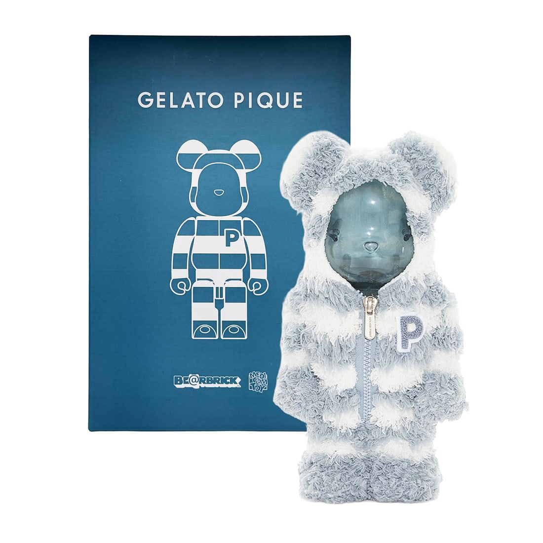 GELATO PIQUE x Medicom Toy 'Mint White' (2022) Furry Designer Vinyl Art Figure (400%) (1 of 15)