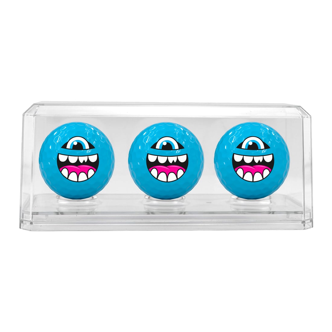 GREG MIKE x Vice Golf 'Loudball' (2025) Set of 3 Custom Golf Balls with Display (1 of 10)