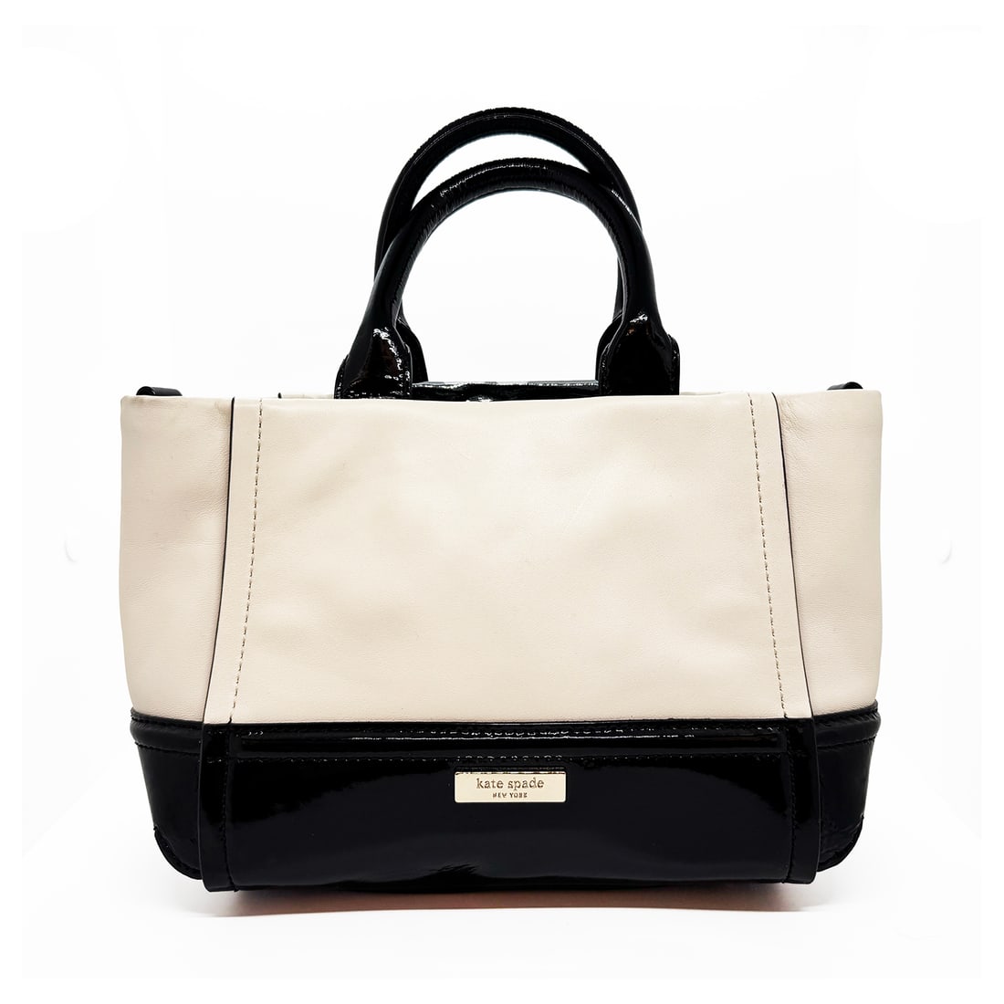 KATE SPADE 'Chelsea Park Gigi' (2012) NEW Patent Leather Crossbody Satchel (1 of 9)
