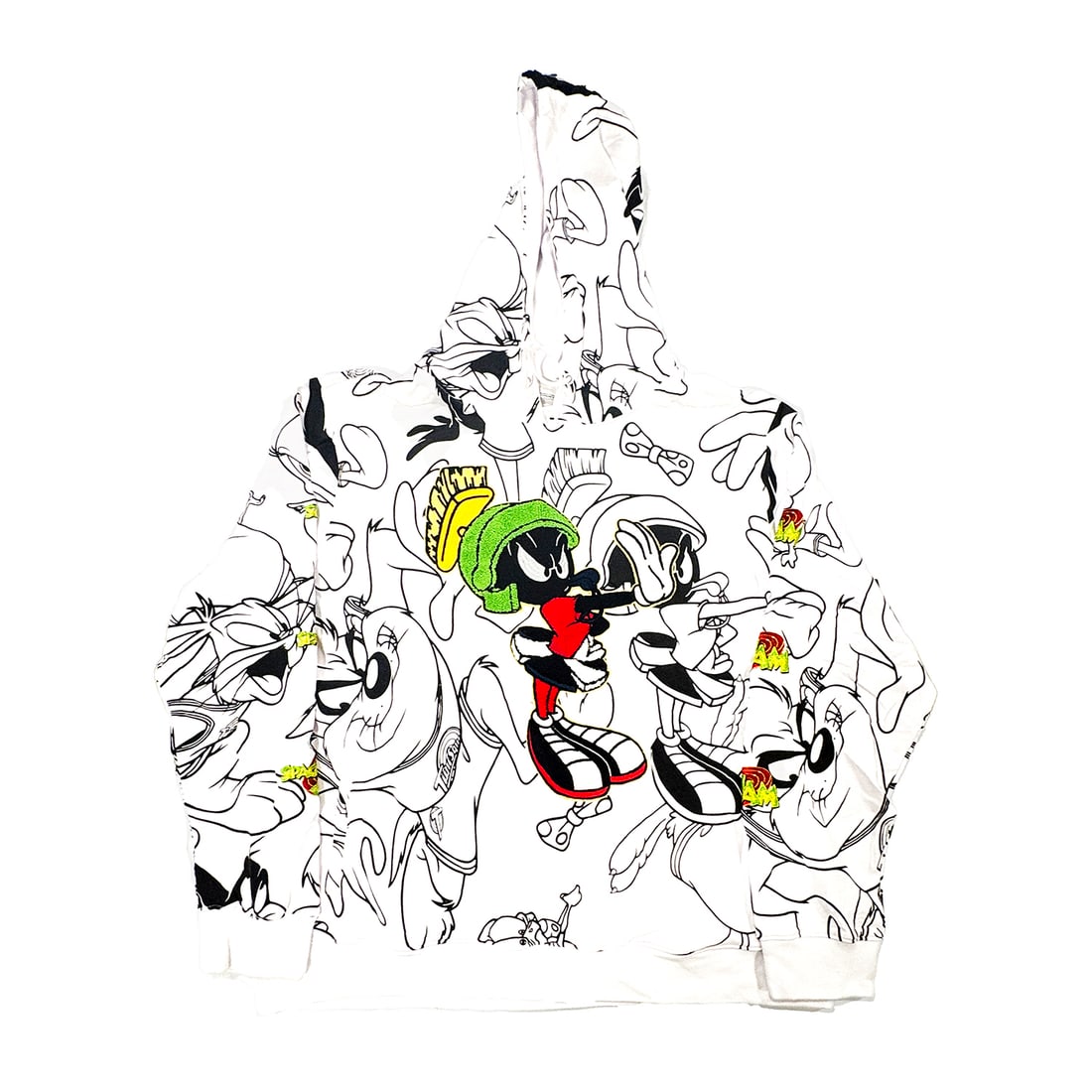 SPACE JAM 'Marvin the Referee' (2021) Pull-Over Animation Hoodie 3XL (1 of 7)