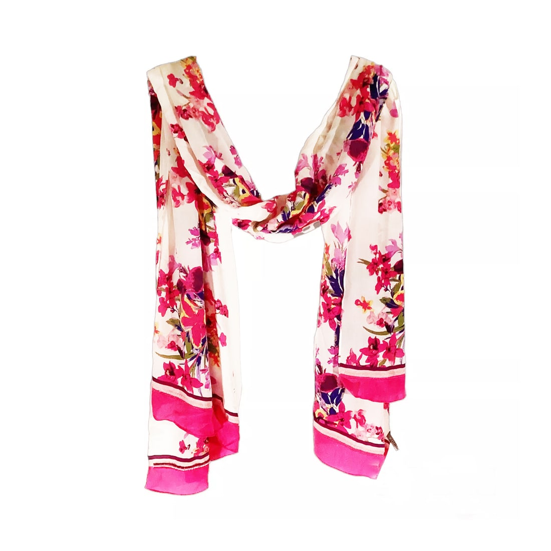 TOMMY BAHAMA 'Bohemian Floral' (2015) Beaded Silk Sarong / Wrap / Skirt (1 of 9)